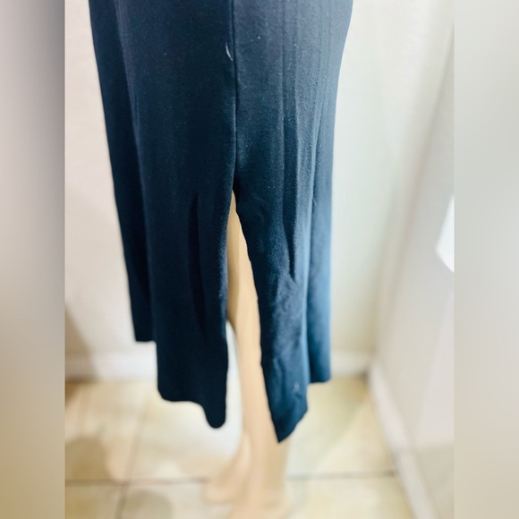 The Drop Women's Gabriela High Neck Cut-In A-Line Side Slit Maxi Sweater Dress - Picture 12 of 13